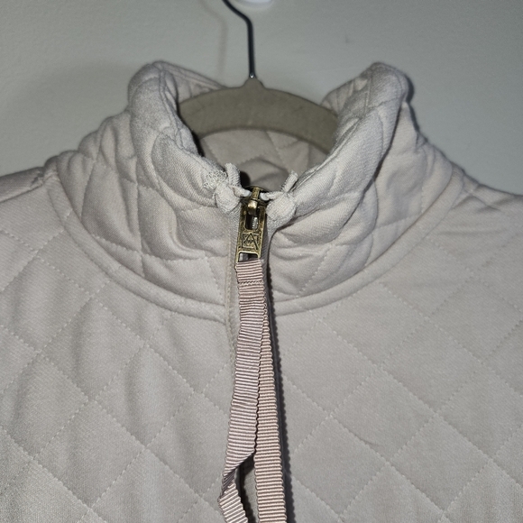 NWT Avalanche taupe Quilted Puffer Jacket with Stand-Up Collar - Picture 5 of 7